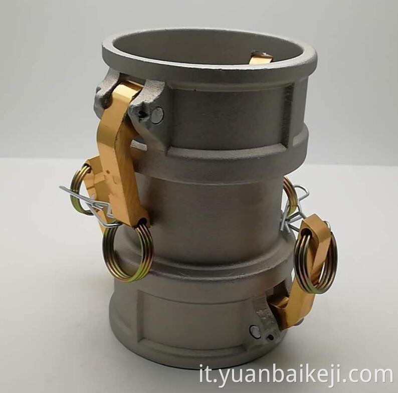 Adattatore femminile in alluminio Camlock Accoppiamento rapido /Accoppiatore a tubo rapido Tipo CC